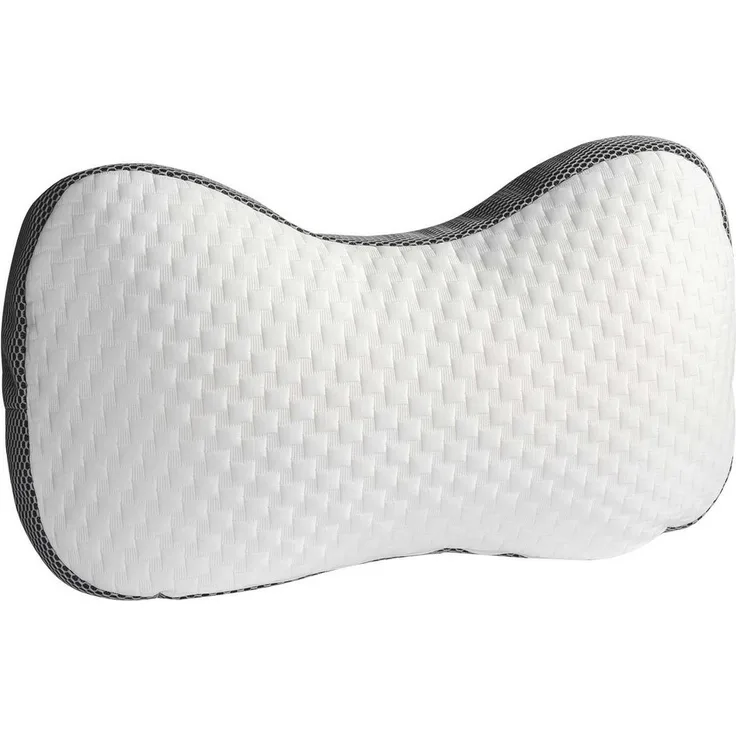 Sun Garden Schlafkissen ATON, B 60 x H 36 cm, Weiß, Füllung: Viskoelastische Flocken, Bezug: Polyester, abnehmbarer Bezug
