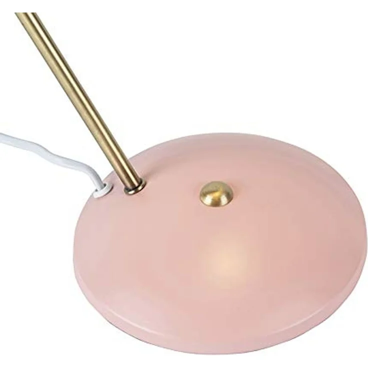 Qazqa Tischleuchte Milou, ohne Leuchtmittel, E14, Rosa, Modern, Stahl, 1-flammig – Bild 6