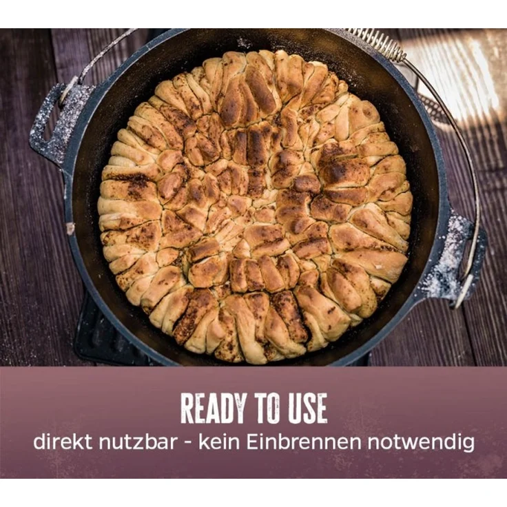 Grillfürst Dutch Oven BBQ Edition DO12 – Bild 7