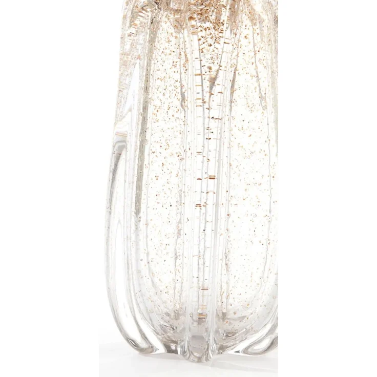 Dekovase Vase MURELA von Light & Living Blumenvase Ø21x30 cm Glas mit Glittersand – Bild 2