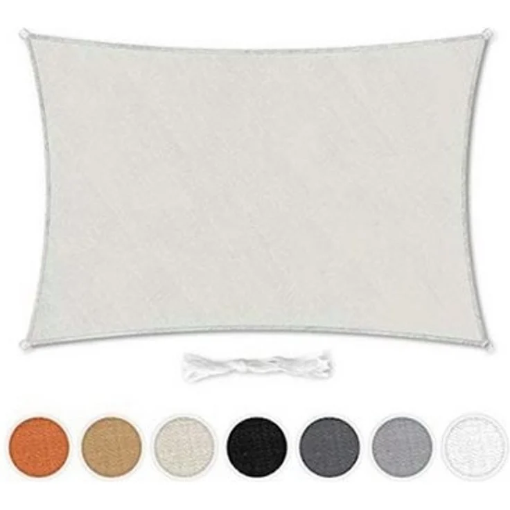 Hometex Premium Textiles Sonnensegel Sonnenschutz Windschutz - robust, stabil & vielseitig, robuster und stabiler Schattenspender für Garten, Balkon und Terrasse – Bild 4