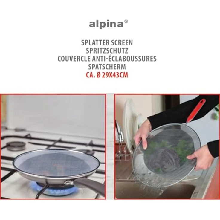 Spritzschutz 29cm ALPINA – Bild 5