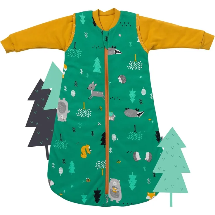 Schlummersack Kinderschlafsack, Bio Babyschlafsack, 2.5 Tog OEKO-TEX zertifiziert