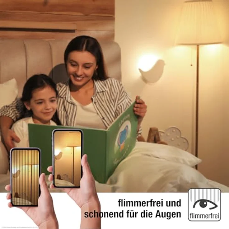 hellum LED Glühlampe, Kerzen-Windstoß Glühbirne E14 LED warmweiß, 250 Lumen Windstoßkerze 2W, entspricht 25-Watt Kerzenbirnen, 2700 Kelvin Warmweiß 3,5 x 3,5 x 10 cm – Bild 6