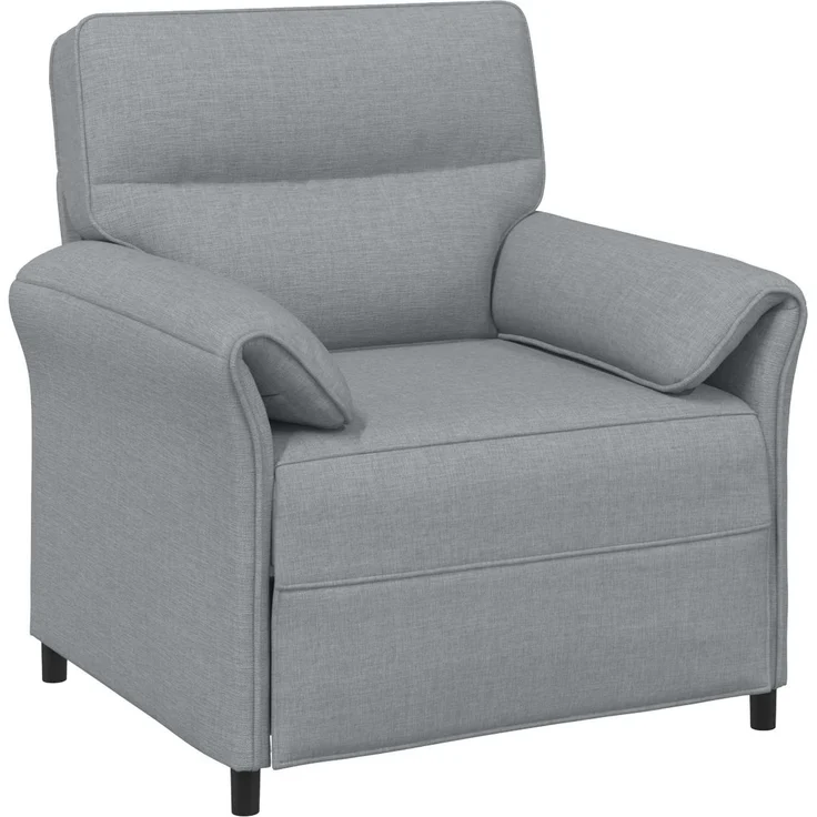 vidaXL Sofa Set 2 stk. Hellgrau Stoff 3424857 – Bild 3