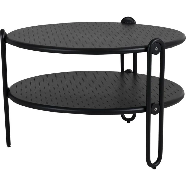 Brafab Blixt Loungetisch Aluminium rund – Bild 1