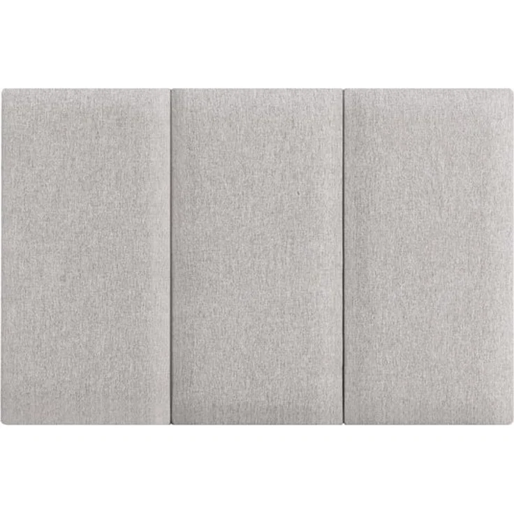 neu. haus Wandpolster, (Set, 3 Stück), »Carpino« Wandkissen Textil 60 x 30 cm Grau – Bild 4