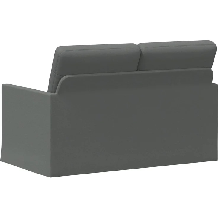 vidaXL 2-Sitzer Sofa Dunkelgrau 130 x 81 x 82 cm Stoff 42041041 – Bild 4