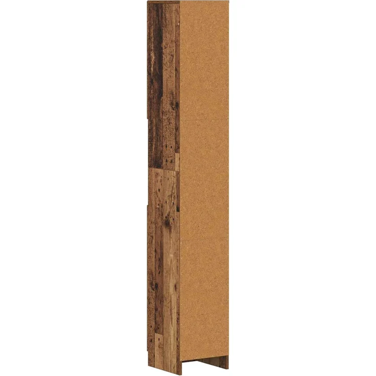 vidaXL Badezimmerschrank mit offenem Regal UTRECHT Altholz 897703 – Bild 5