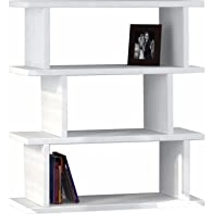 Best Bücherregal Totem weiß 60 x 54 x 22 cm – Bild 6