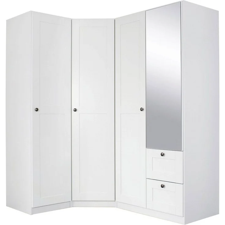rauch Schrank-Set Skagen, (3-St), Eckschrank, 1- und 2-trg. Schrank mit Schubkästen und Spiegel – Bild 5