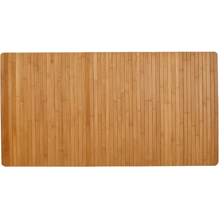 Kleine Wolke Badteppich Bambus 60 x 115 cm Braun 430277