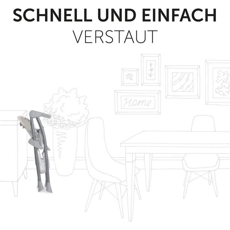 Hauck Disney Hochstuhl Sit N Fold Exploring a Classic, Grau – Bild 4