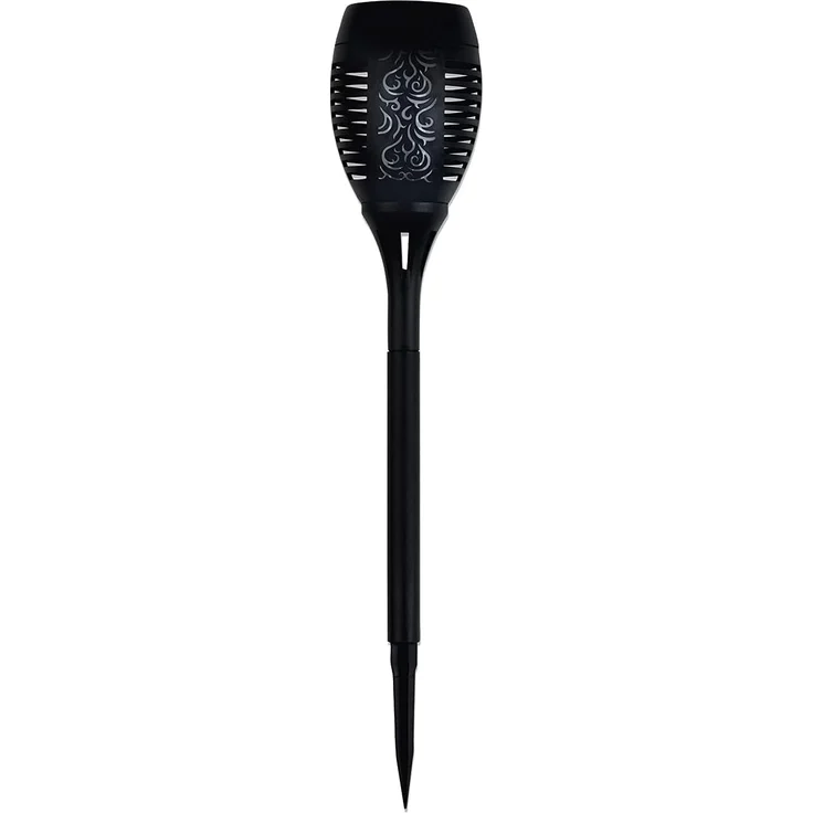 EASYmaxx Solar-Fackel 1,2V schwarz mit LED-Flammeneffekt – Bild 2