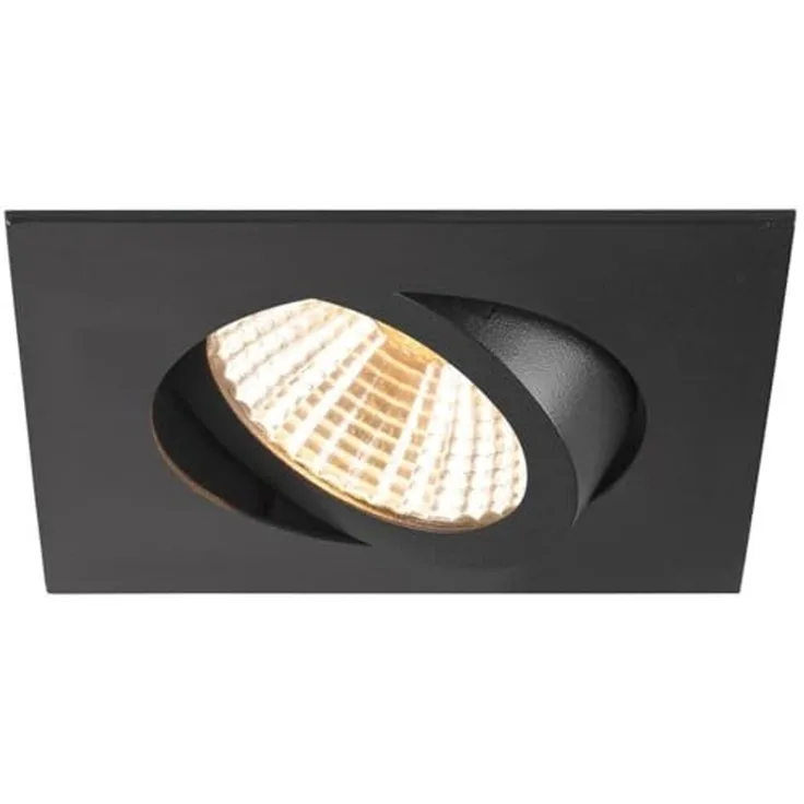 SLV 1007428 NEW TRIA® 68 Deckeneinbauleuchte Dim-to-Warm 38° quadratisch schwarz