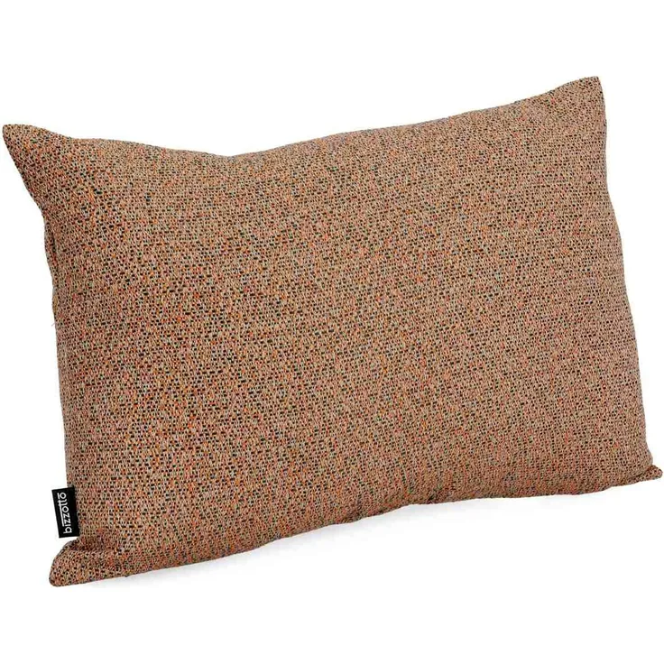 Outdoor Kissen Sirin aus Olefin-Stoff, wasserabweisend, modern, 2er-Set in Braun, 60x40 cm