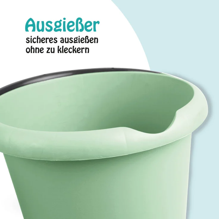 Eimer 5 Liter - Kunststoffbügel – Bild 6