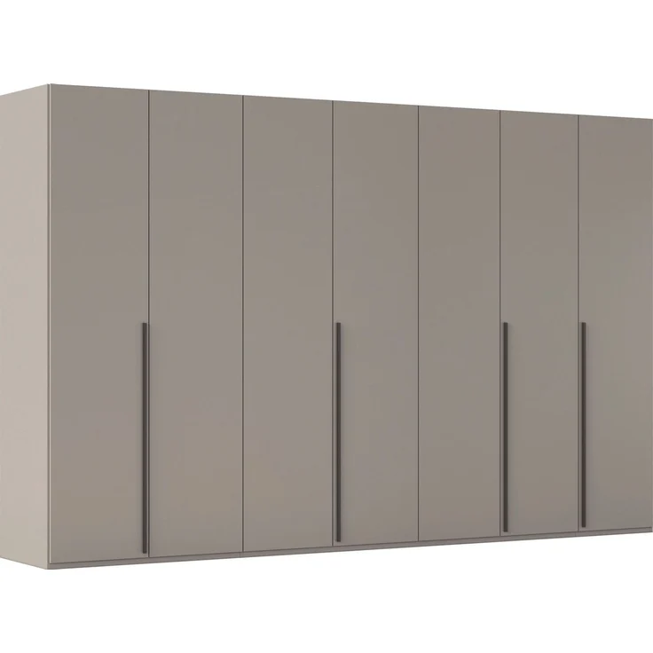 rauch Drehtürenschrank Kleiderschrank Schrank Garderobe Wäscheschrank BESTSELLER MONTCLAR (3 Ausstattungen BASIC/CLASSIC/PREMIUM (SOFT-CLOSE), Breiten 201-400 cm) Front in Glas/Hochglanz/Dekor/Grauspiegel in 5 Breiten MADE IN GERMANY – Bild 5
