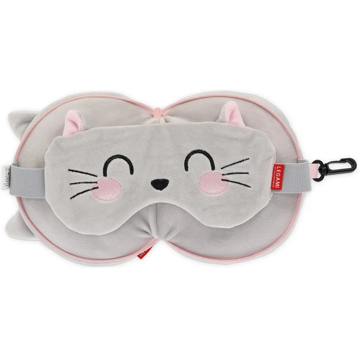 Legami Reisekissen mit Schlafmaske Kitty – Bild 2