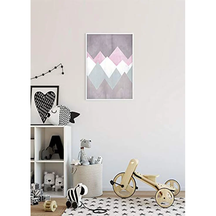 Komar Sunrise Mountain Gentle Wandbild, Poster 40 x 50 cm, fotorealistische Druckqualität auf Premium-Photopapier, ohne Rahmen – Bild 4