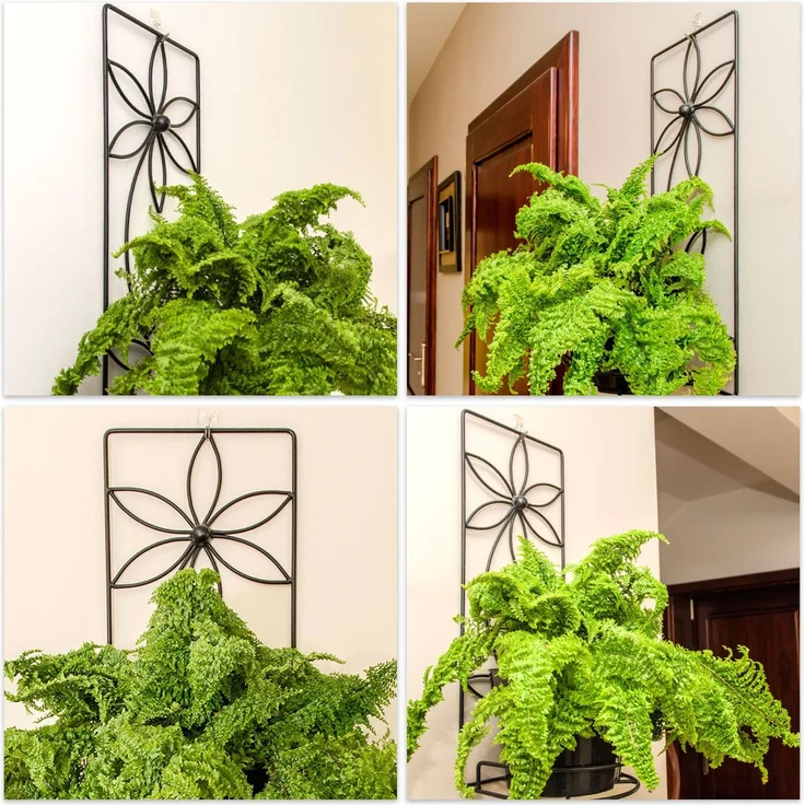 KADAX Blumentopfständer, Metall, hängend, 50 cm – Bild 6