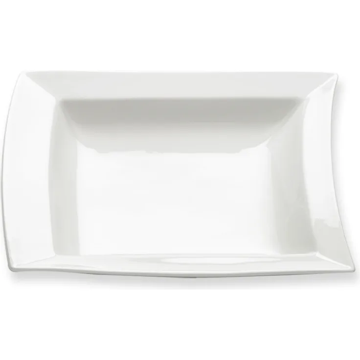 Teller tief / Suppenteller SWAY eckig 24 cm