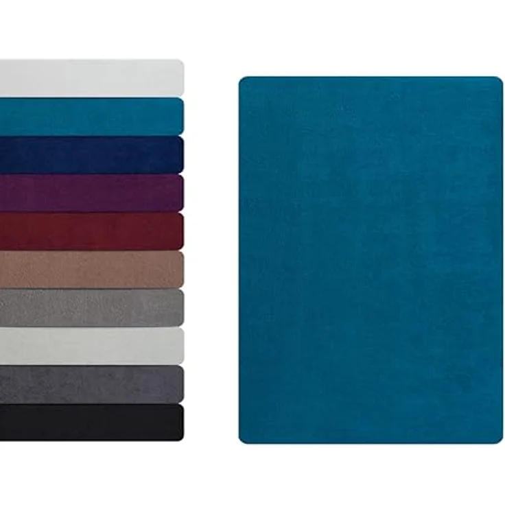 Hometex Premium Textiles Spannbettlaken aus Frottier Stoff bis 23 cm Steghöhe, Frottee, Gummizug: Rundumgummizug, Kuschelig warm und extra weich, ideal für die kalte Jahreszeit – Bild 2