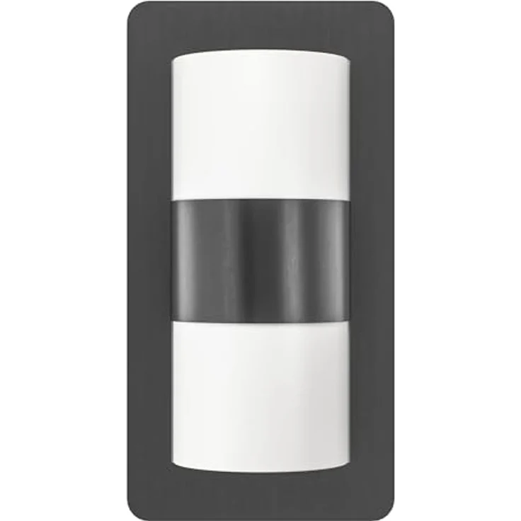 Eglo 98086 LED Outdoor Wandleuchte CISTIERNA anthrazit weiß L:18cm H:35cm T:9cm IP44 – Bild 2