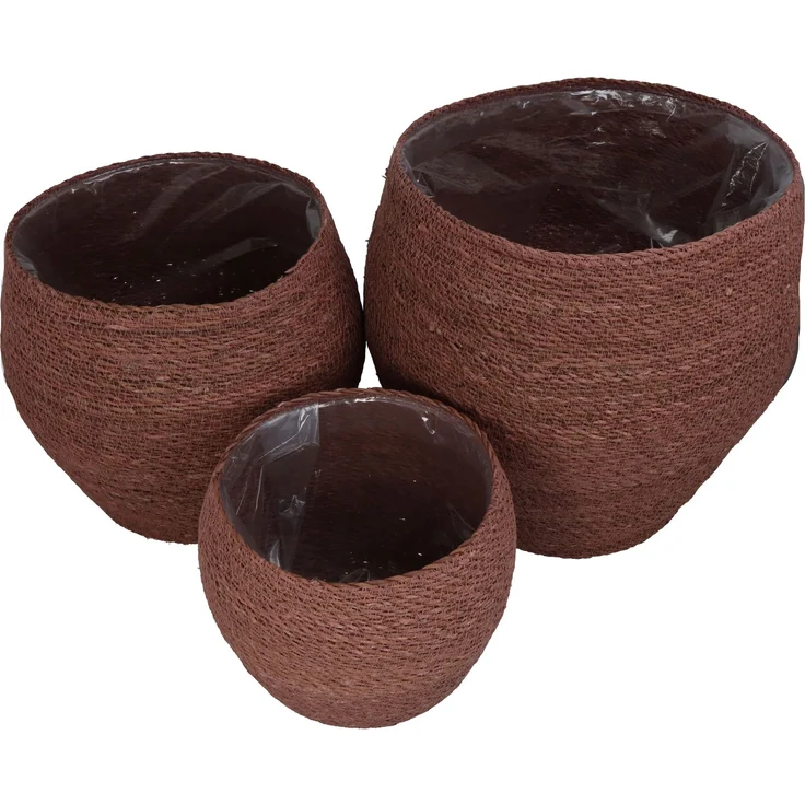 Pflanzgefäß COUNTRY BHT 34x36x34 cm braun – Bild 2