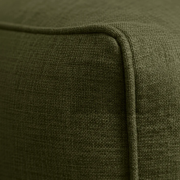 Green Bean® Indoor Sitzhocker Pouf 70x33x28cm EPS-Perlen Füllung -Home Linen Kuschelig Weich Waschbar - Drinnen Bodenkissen Liegekissen Sitzkissen Sitzhocker Sessel Kinder Erwachsene Stoff Grün – Bild 7