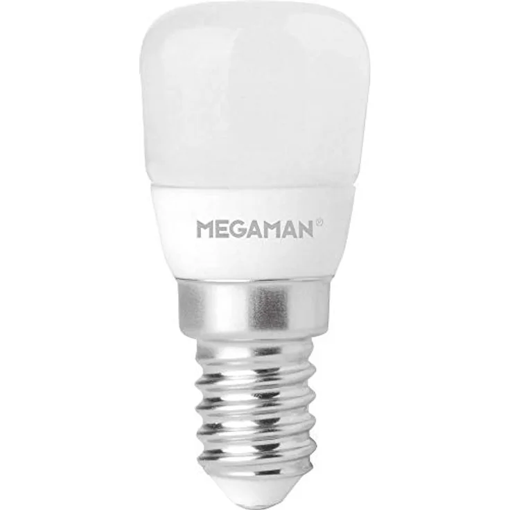 Megaman E14 2W 828 LED-Kühlschranklampe, warmweiß, dimmbar, hohe Energieeffizienz, ersetzt bis zu 11 W