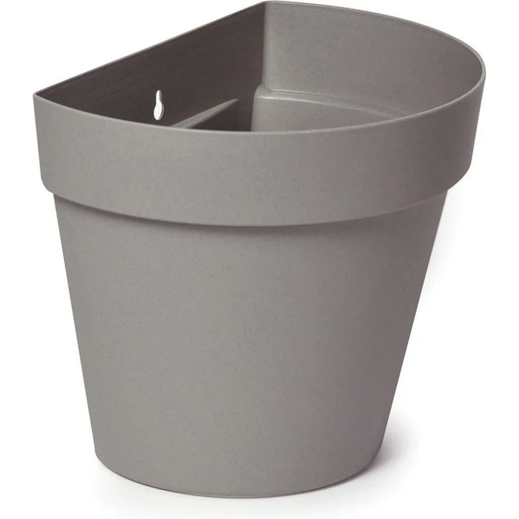 colourliving Pflanzkübel Wand Blumentopf RIO 28x20x23 cm, Pflanzgefäß, robuster Übertopf, zur Wandbefestigung – Bild 1