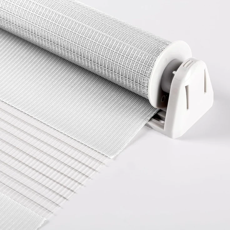 Doppelrollo Klemmfix ohne Bohren 100x150 cm Weiß Duo Rollo Klemmrollo Sonnenschutzrollo Fensterrollo für Fenster & Türen Zebrarollo Seitenzugrollo – Bild 3