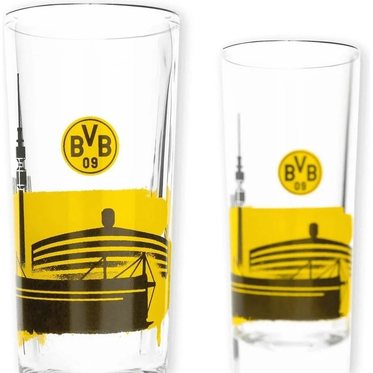 BVB Schnapsglas BVB Schnapsglas Skyline (2 Stück), Glas – Bild 3