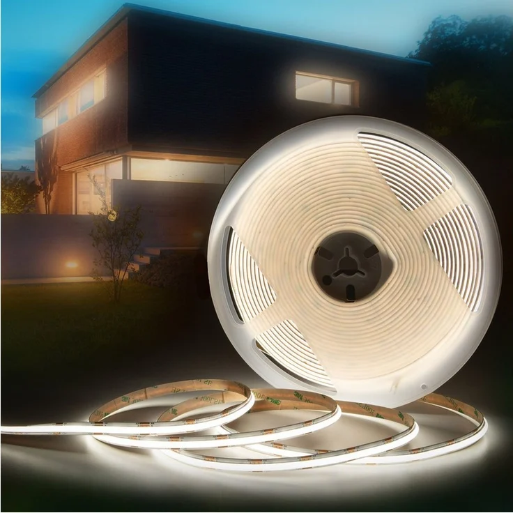 Hexim LED Stripe COB – RGB/W CCT oder Kalt-, Neutral-, Warmweiß (Neutralweiß 2.5M), COB – RGB/W CCT oder Kalt-, Neutral-, Warmweiß (Neutralweiß 2.5M) – Bild 5