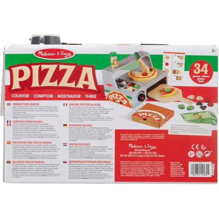 Melissa & Doug Top & Bake Pizza Counter – Bild 9
