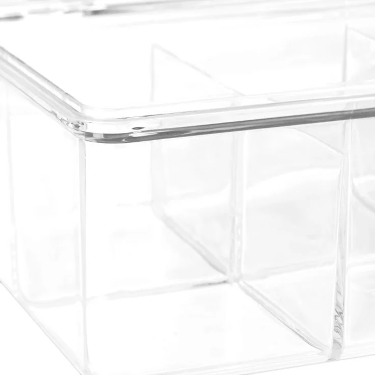 4 x Teebox transparent mit 6 Fächern 10031920 – Bild 9
