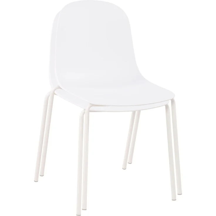 Gartenmöbel-Set IDA mit 2 Stühlen - 166x60x85cm, Kunststoff, Weiß | Balkonset Gartenset Tisch mit Stühlen Bistroset Outdoor – Bild 6