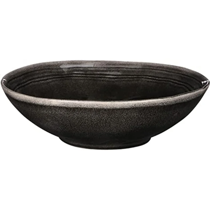 Mica Schale Tabo schwarz, Ø 30,5 cm x 9 cm – Bild 1