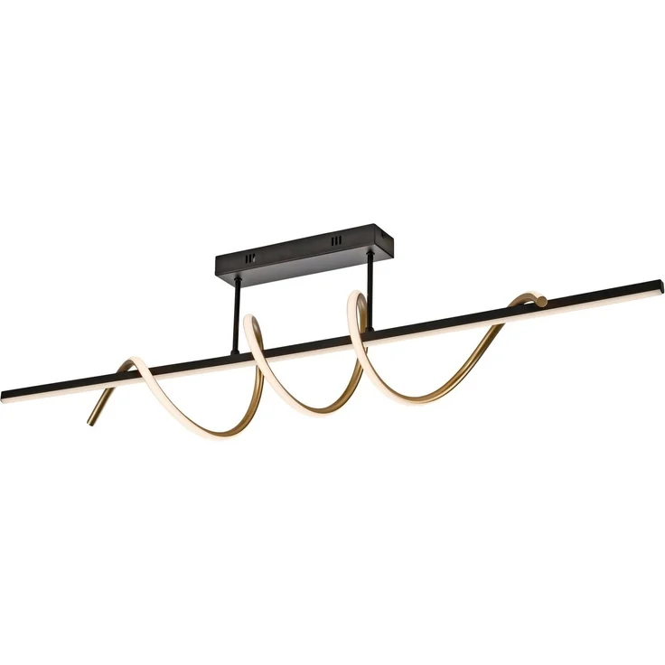 JUST LIGHT Deckenleuchte EMANDA, Dimmfunktion, LED fest integriert, Warmweiß, LED, dimmbar, Switchmo – Bild 1
