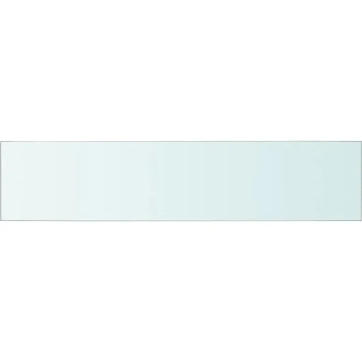 vidaXL Regalboden Glas Transparent 60x12 cm 243822