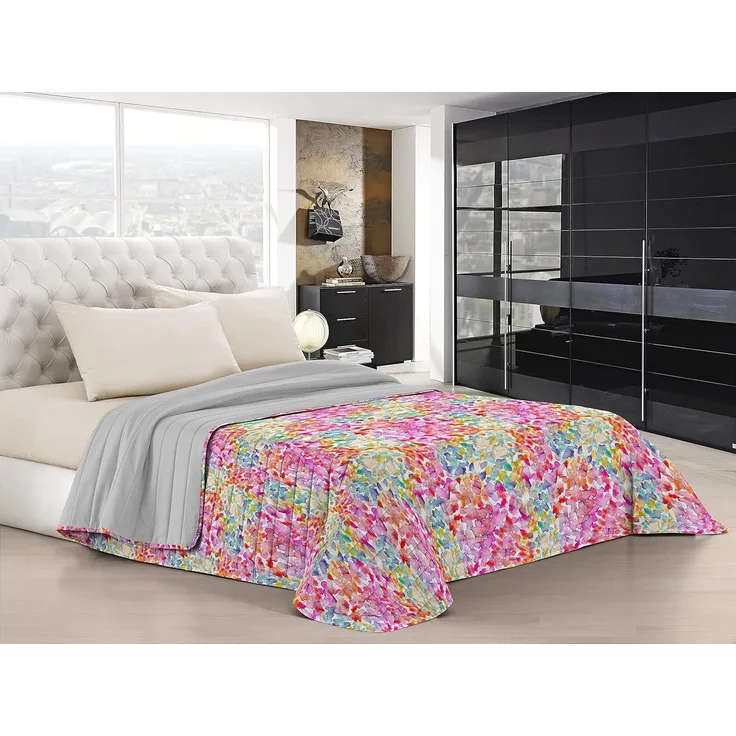 Fantasy Doubleface Sommersteppdecke, 260x270 cm, Spring, Microfiber, Doppel