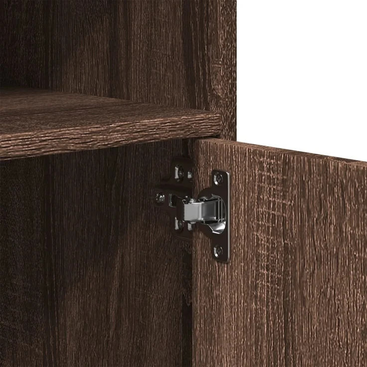 vidaXL Rollschrank Braun Eichen-Optik 60x48x81 cm Holzwerkstoff 853170 – Bild 7