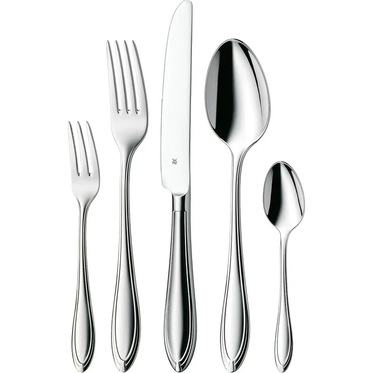 WMF 'Verona' Besteck Set 60-tlg., Edelstahl silber