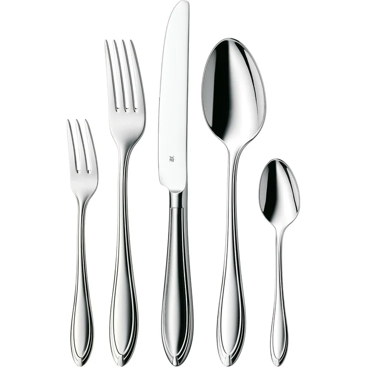 WMF 'Verona' Besteck Set 60-tlg., Edelstahl silber – Bild 1