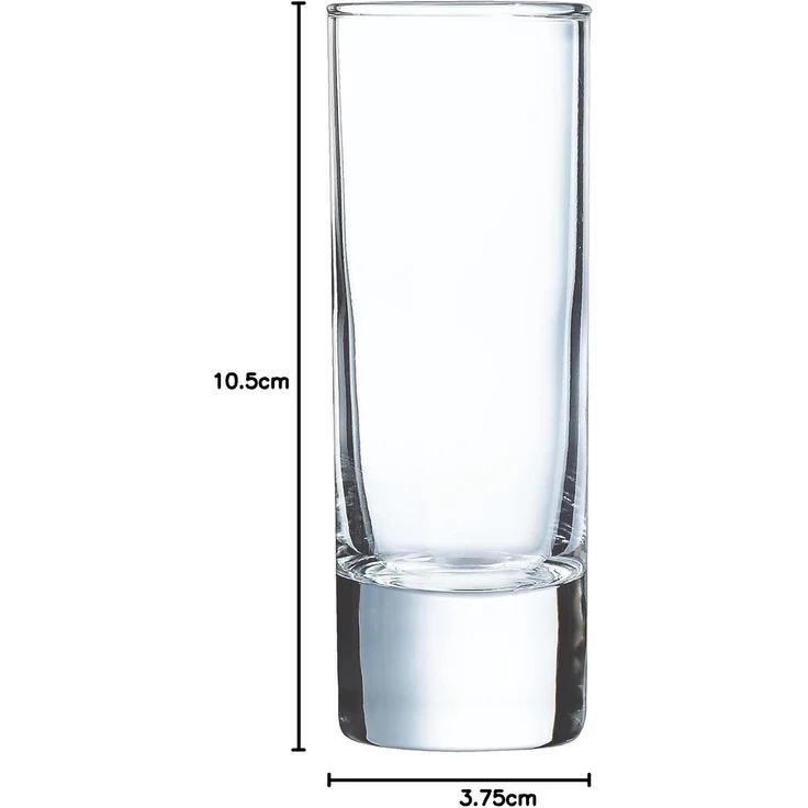 Arcoroc - Kollektion Island – 6 Schnapsgläser mit 6 cl Glas – Professioneller Gebrauch – extrem robust – verstärkte Verpackung – Bild 4