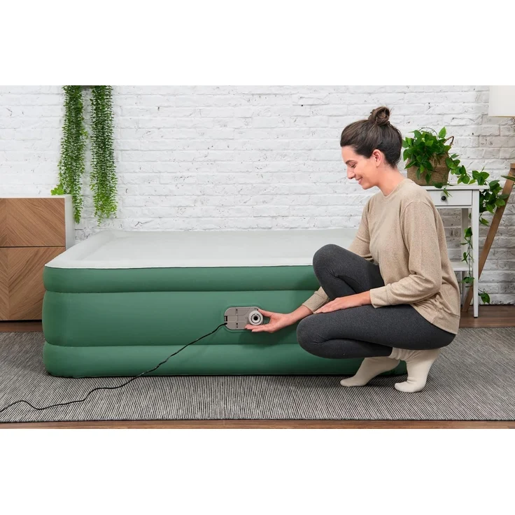 Toughlite™ TPU-Doppelluftbett mit integrierter Elektropumpe 203 x 152 x 46 cm – Bild 9