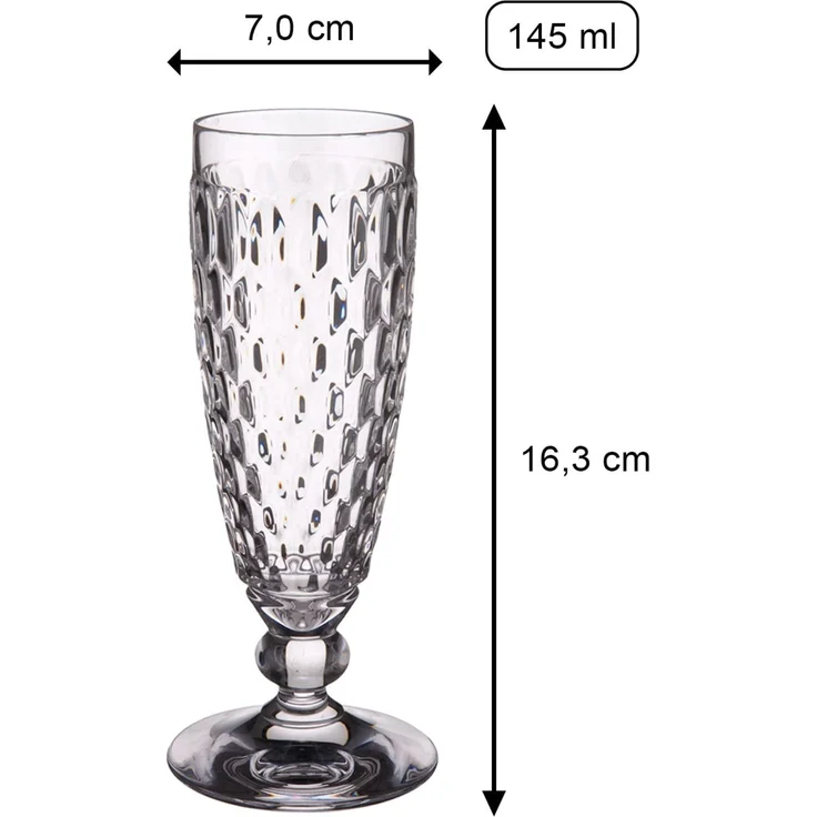 Villeroy & Boch Boston Coloured Sektglas 145 ml Saffron 4er Set – Bild 5