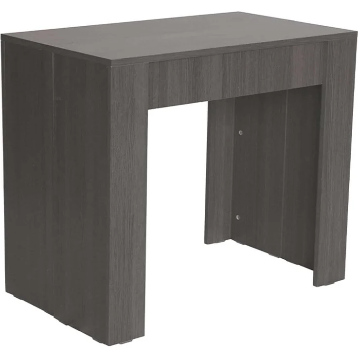 RED DECO Ausziehbare Konsole, Holz, grau, one Size – Bild 1