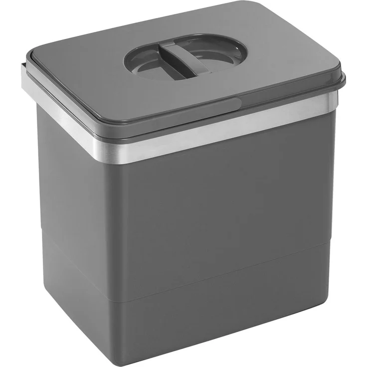 EKOTECH Abfalleimer BELT 1 mit 15 Liter Abfallvolumen / Mülleimer – Bild 1